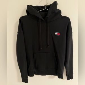 Tommy Hilfiger Patch Hoodie Black